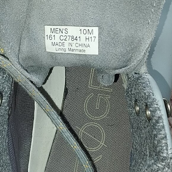 Cole Haan Men's Zerogrand Gray Leather Chukka Ankle Hiking Boot 10 - Picture 8 of 9